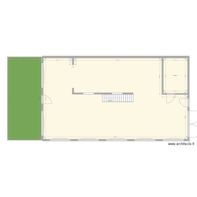 Entrepot. Plan de 0 pièce et 0 m2