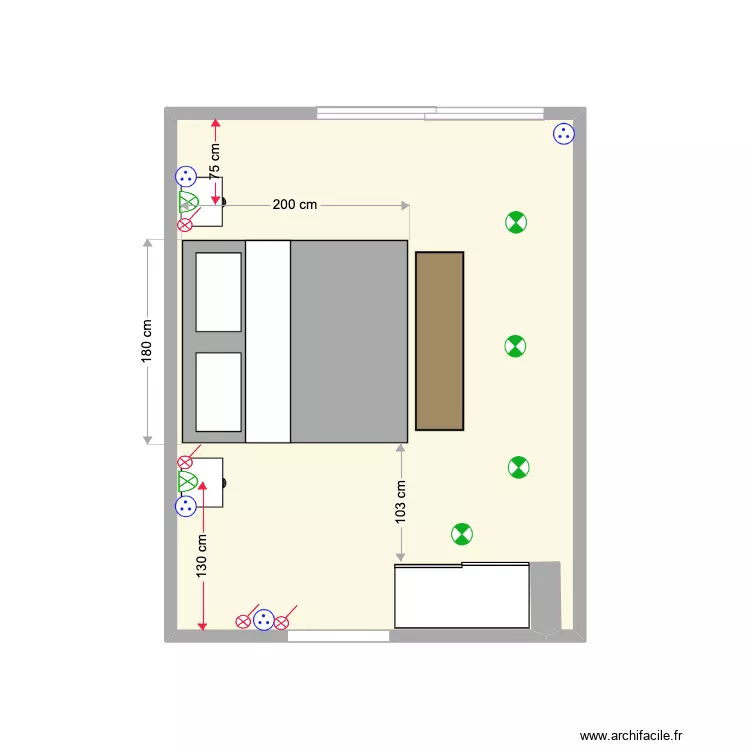 ARNOUL CHAMBRE 2.1. Plan de 