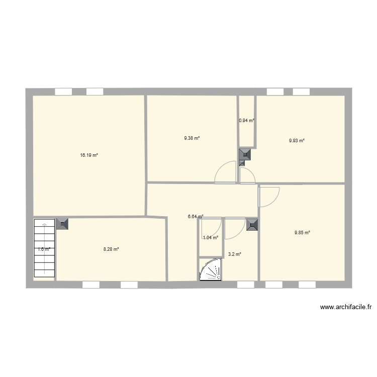 Marie. Plan de 0 pièce et 0 m2