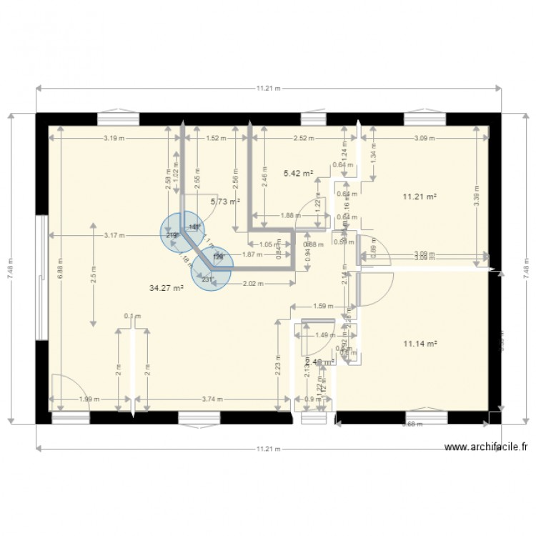 plan nouvelle maison bis 2. Plan de 0 pièce et 0 m2