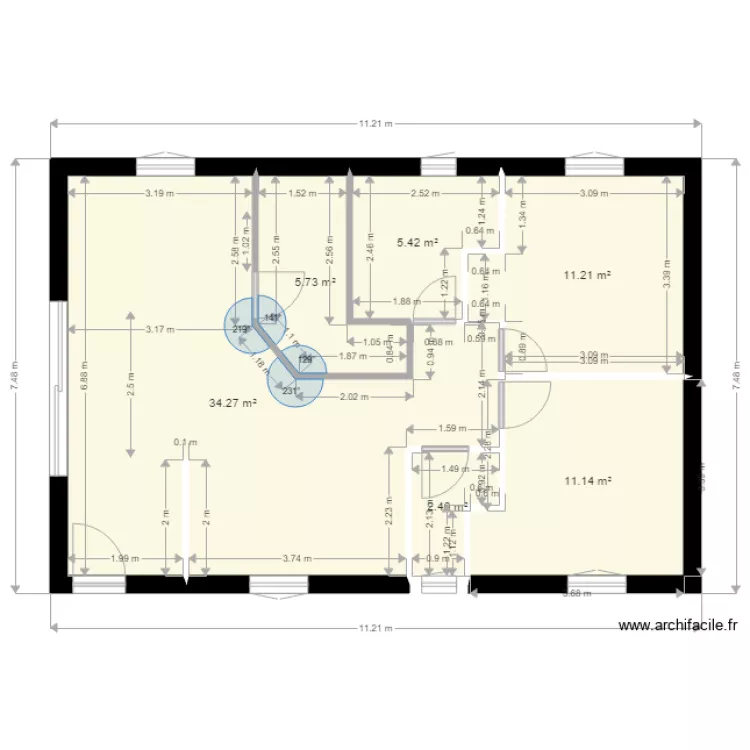 plan nouvelle maison bis 2. Plan de 
