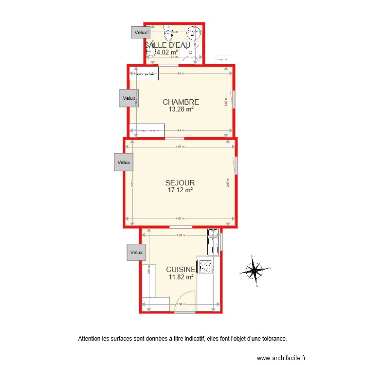 BI 2098. Plan de 0 pièce et 0 m2