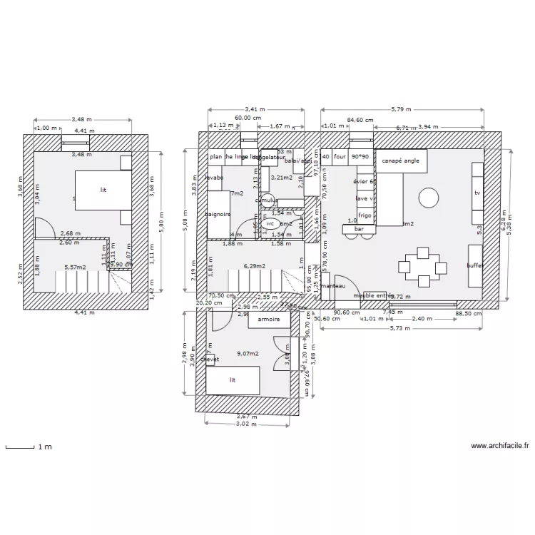 appart2. Plan de appart2. Plan de