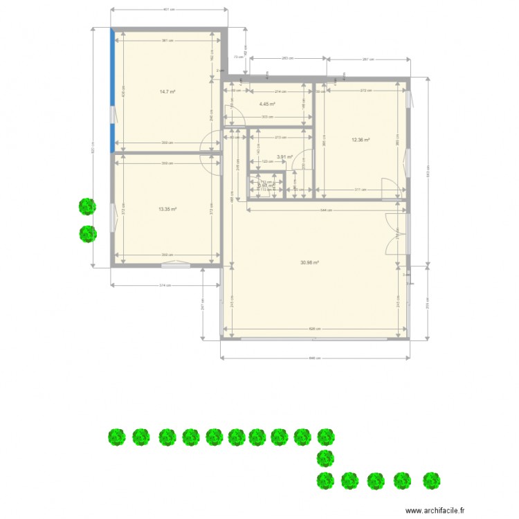 st lu rdj bis. Plan de 0 pièce et 0 m2