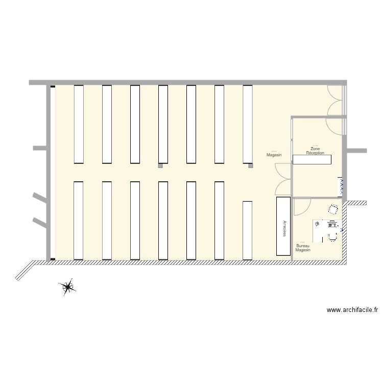 Magasin v4. Plan de 0 pièce et 0 m2