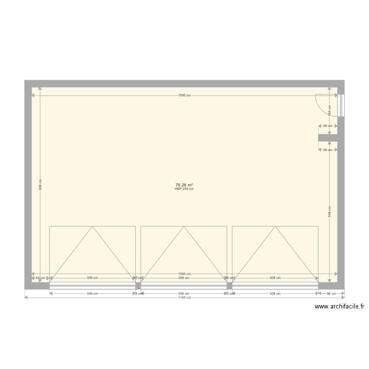 Chavas. Plan de 0 pièce et 0 m2