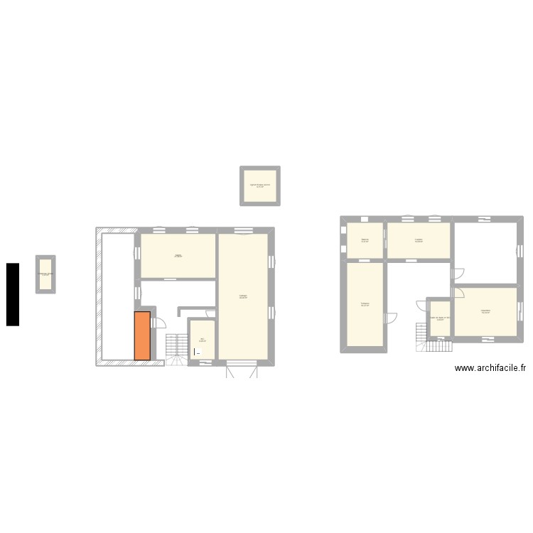 1er étage EL MEKKI M'HAMED . Plan de 0 pièce et 0 m2