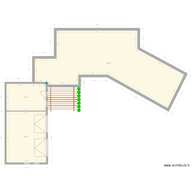 maison papa maman . Plan de 0 pièce et 0 m2