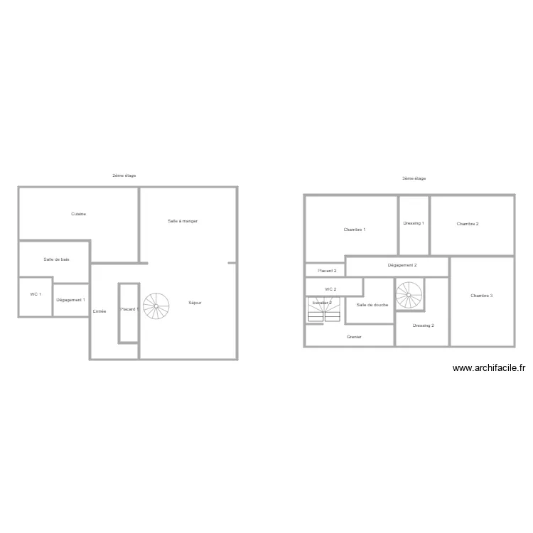 boucherie charleville. Plan de 