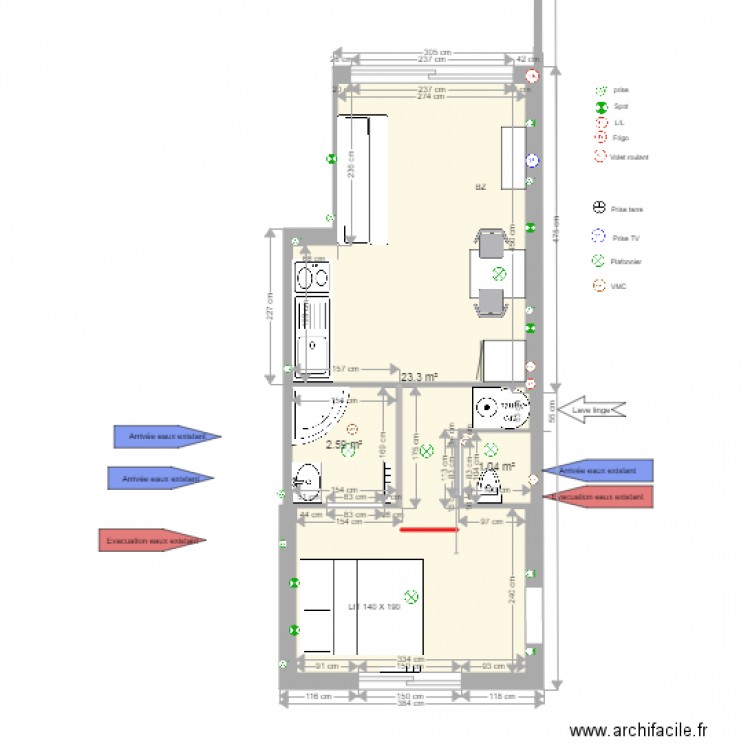 plan piece annexe 2. Plan de 0 pièce et 0 m2