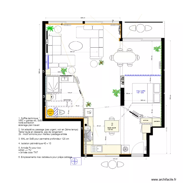 Lisa J&eacute;r&eacute;mie v822. Plan de 