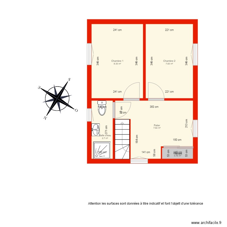 BI 5003 étage côté. Plan de 0 pièce et 0 m2