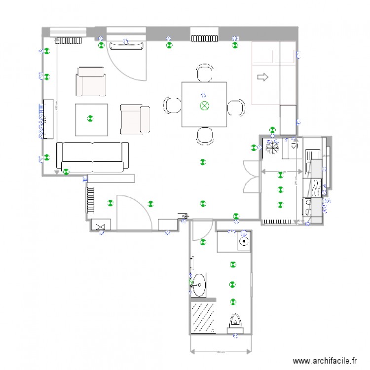 Molerova  v2 cuisine. Plan de 0 pièce et 0 m2