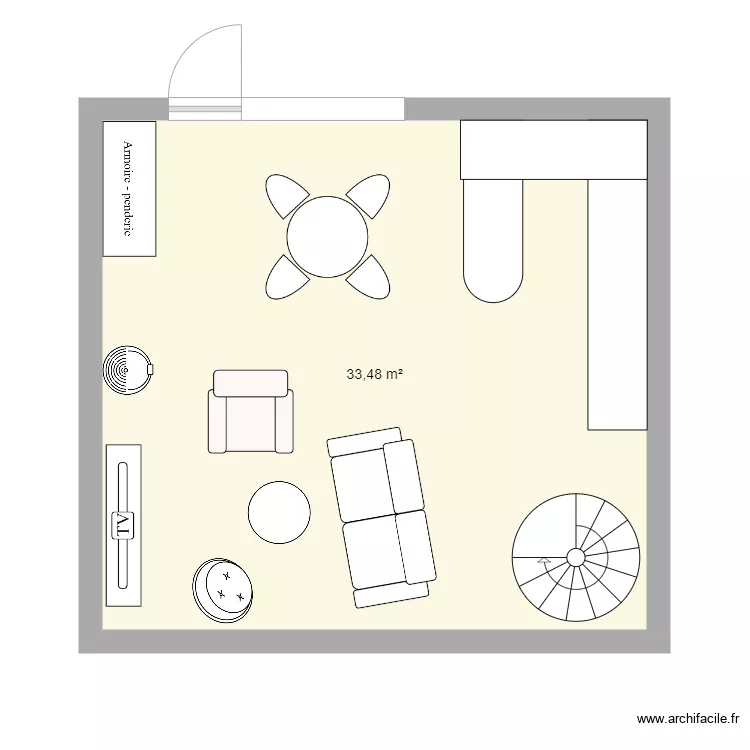 Grange chatillon option 1. Plan de Grange chatillon option 1. Plan de