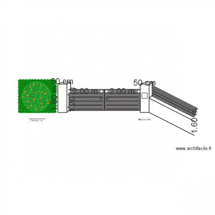 Portail. Plan de 0 pièce et 0 m2