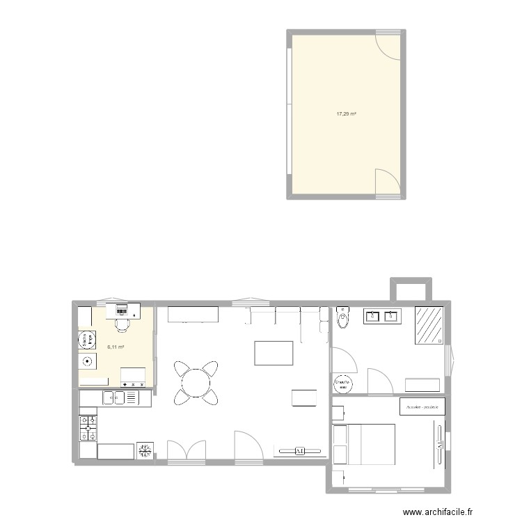 maison 2. Plan de 0 pièce et 0 m2
