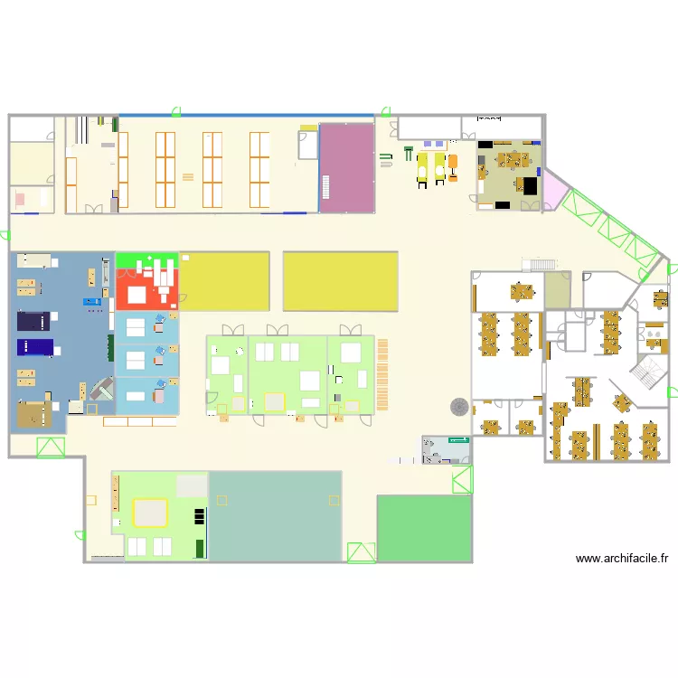 OHM RDC nvlles zones. Plan de OHM RDC nvlles zones. Plan de