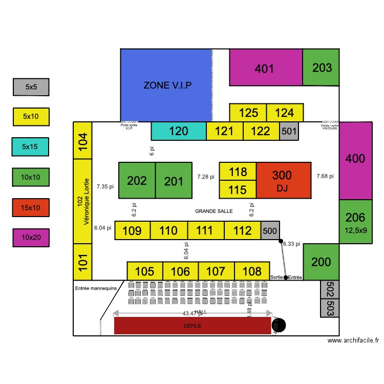 Plan Mariage et moi 2019v3. Plan de 0 pièce et 0 m2