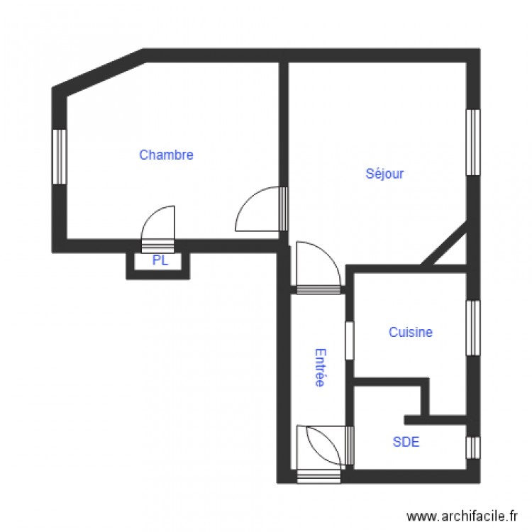 DA GRAZA. Plan de 0 pièce et 0 m2