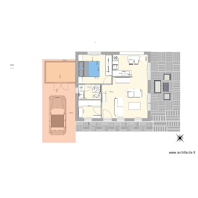 Cube 1EE 2 Cinque. Plan de 0 pièce et 0 m2