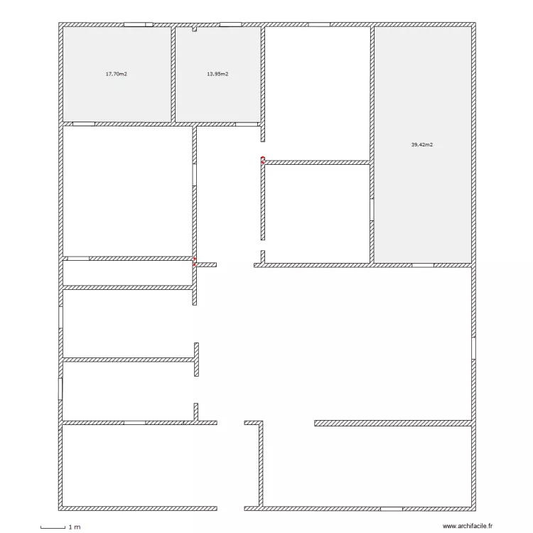 Maison Montsinery . Plan de 