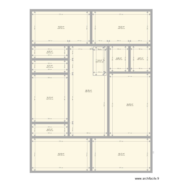 villa aout 21 F étage 1. Plan de 0 pièce et 0 m2