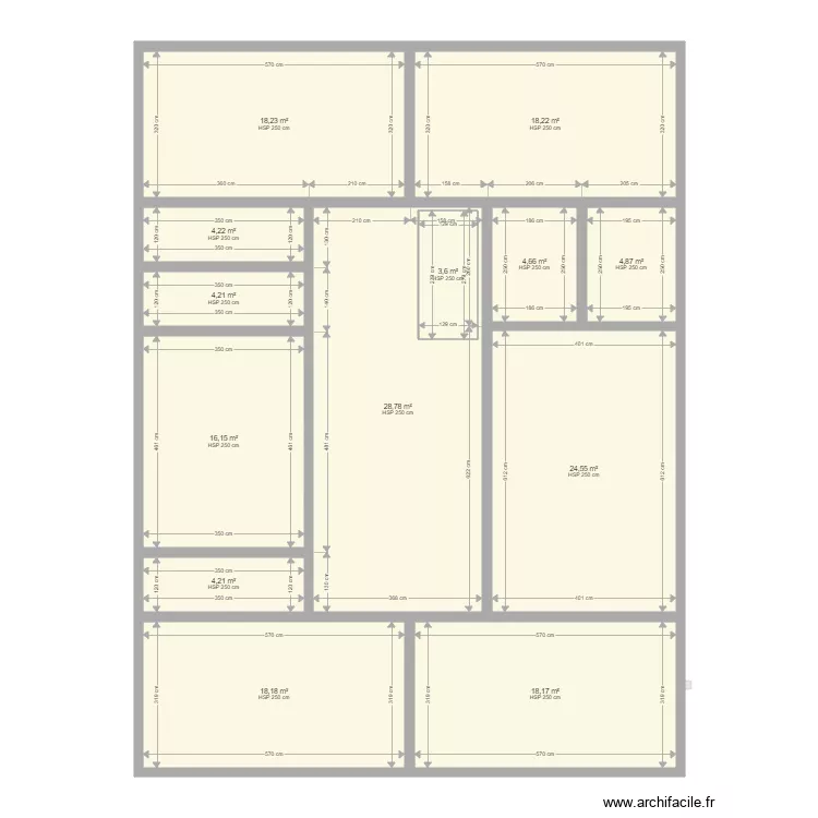 villa aout 21 F étage 1. Plan de villa aout 21 F étage 1. Plan de