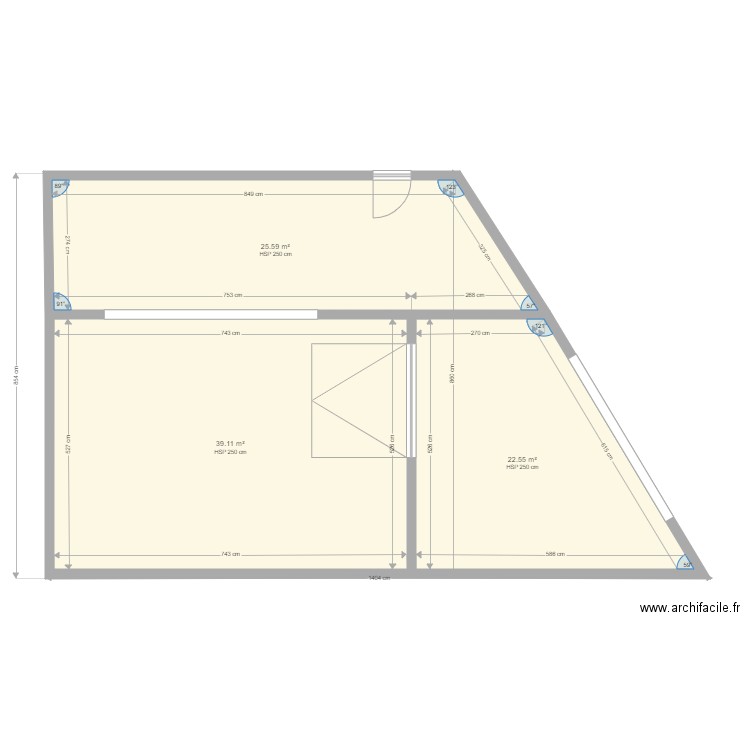 plang plus grand. Plan de 0 pièce et 0 m2