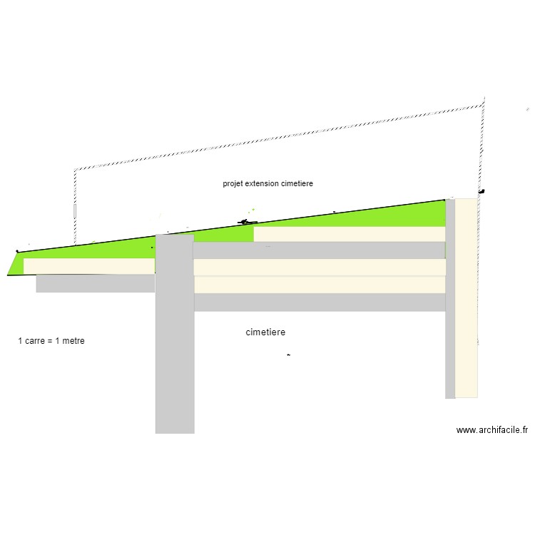 cimetiere 7. Plan de 0 pièce et 0 m2