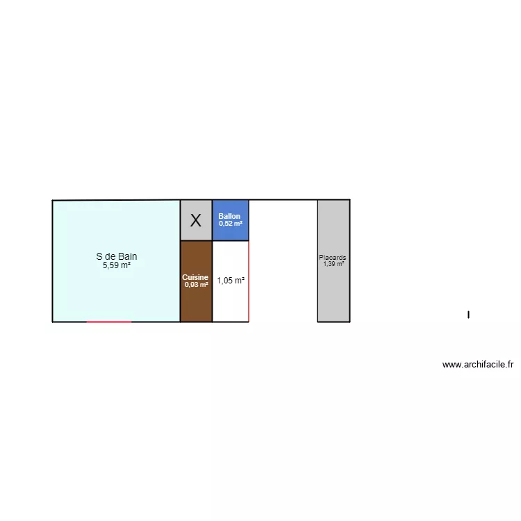 Salle de bain cuisine couloir placard . Plan de Salle de bain cuisine couloir placard . Plan de