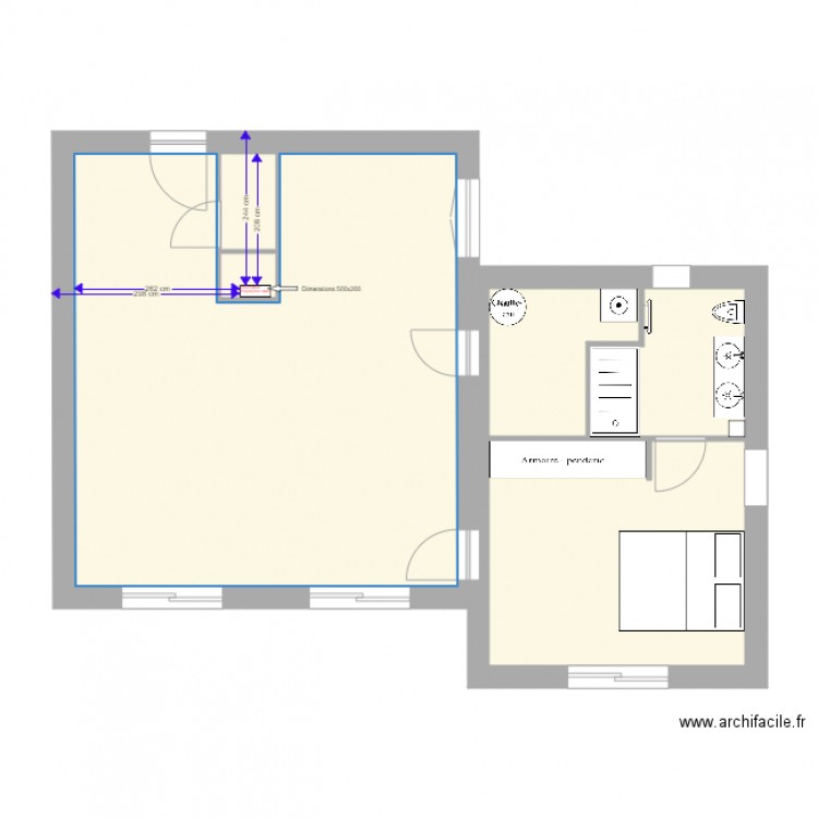 plan gtl. Plan de 0 pièce et 0 m2