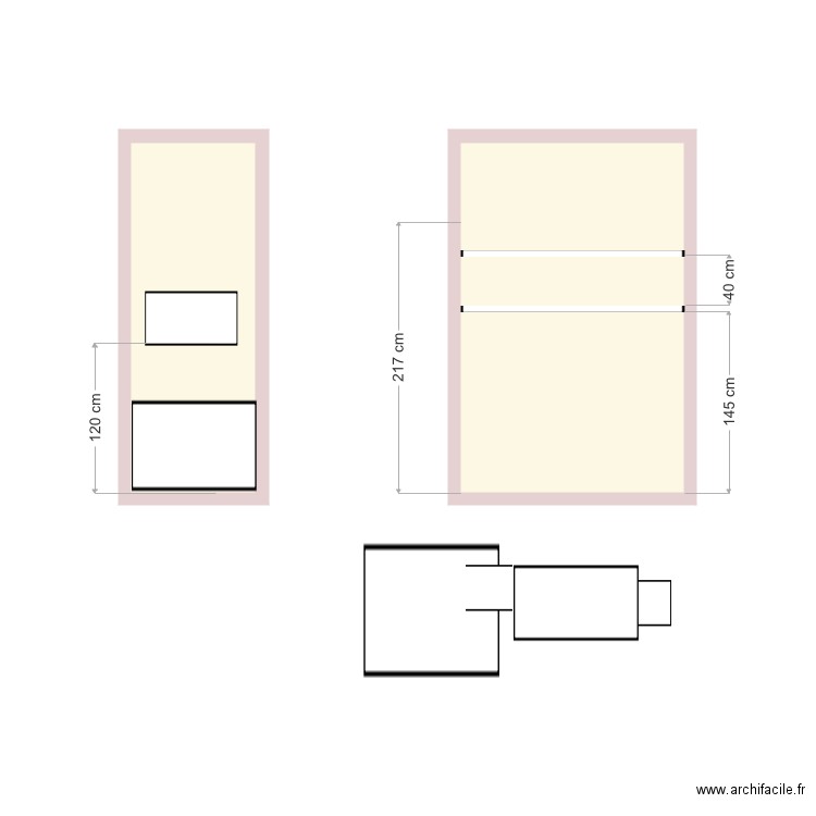 Prateleiras. Plan de 0 pièce et 0 m2