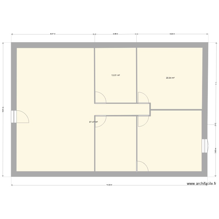 Maison Chalaide 2. Plan de 0 pièce et 0 m2