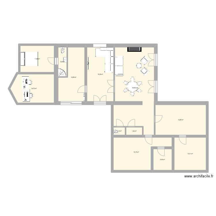 Marcy New juin 2023 quinter. Plan de 0 pièce et 0 m2
