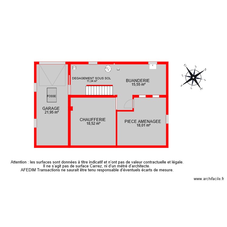 BI 7020 SOUS SOL . Plan de 0 pièce et 0 m2