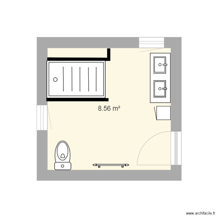 MARTIN SDB PARENTS PROJET. Plan de 0 pièce et 0 m2