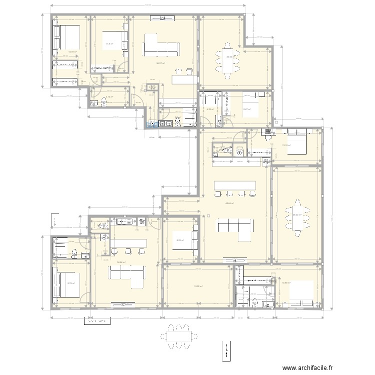 PLAN ATTIQUE V3. Plan de 0 pièce et 0 m2