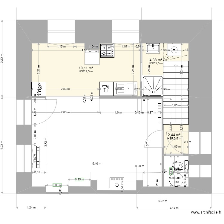 MATTEI RDC. Plan de 0 pièce et 0 m2