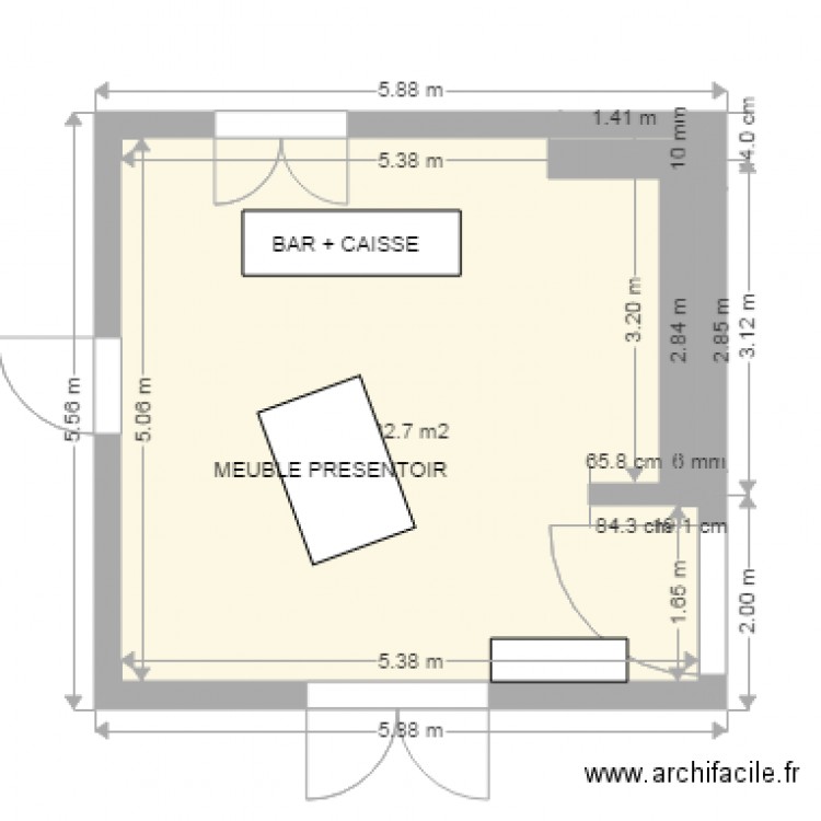 caveau001. Plan de 0 pièce et 0 m2