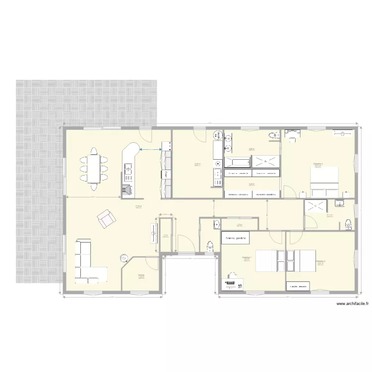 MAISON1. Plan de 