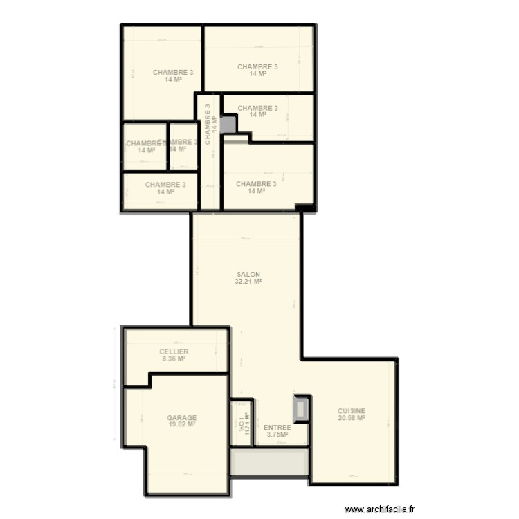 PRIOU NEO. Plan de 0 pièce et 0 m2