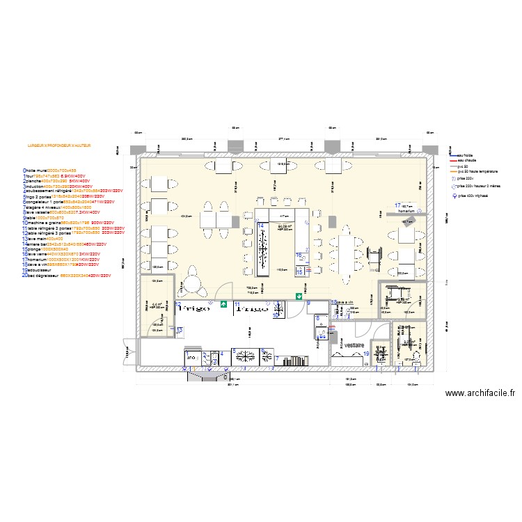 donatien malo 10.4. Plan de 5 pièces et 96 m2