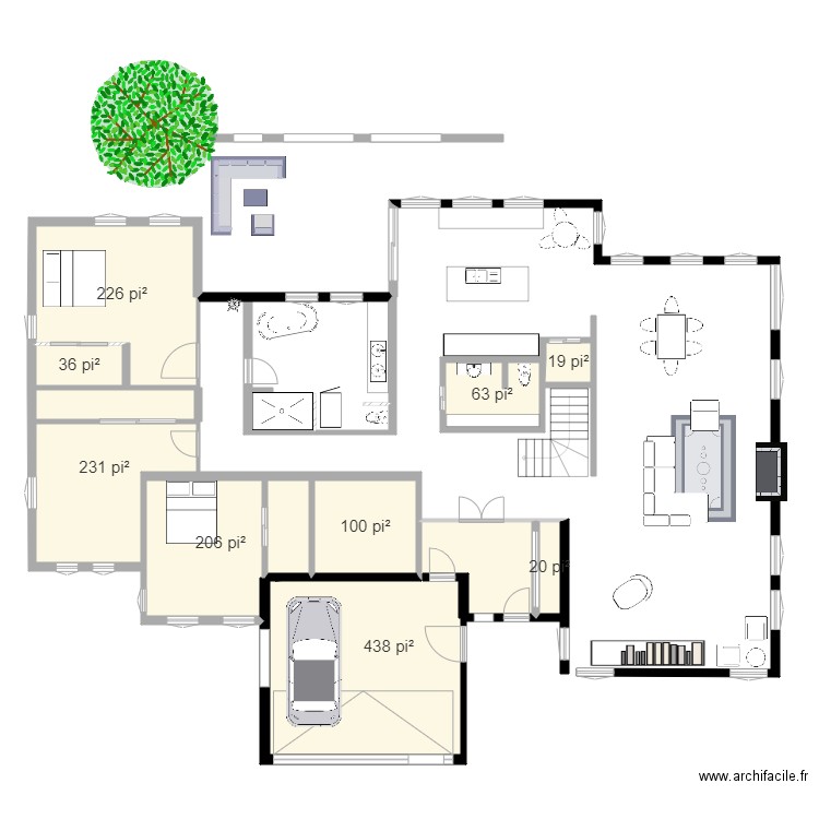 maison5. Plan de 0 pièce et 0 m2