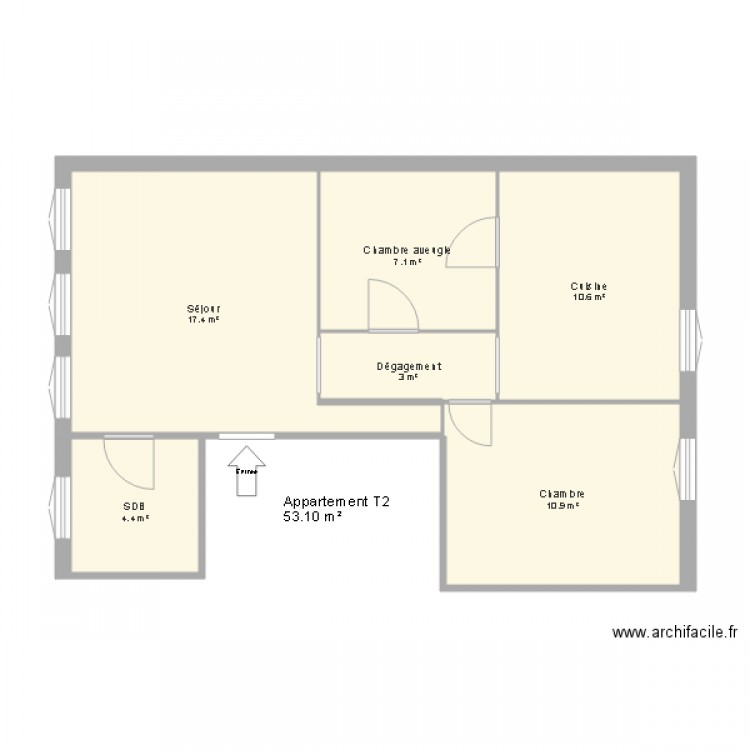 plan michel rondet 2e etage. Plan de 0 pièce et 0 m2