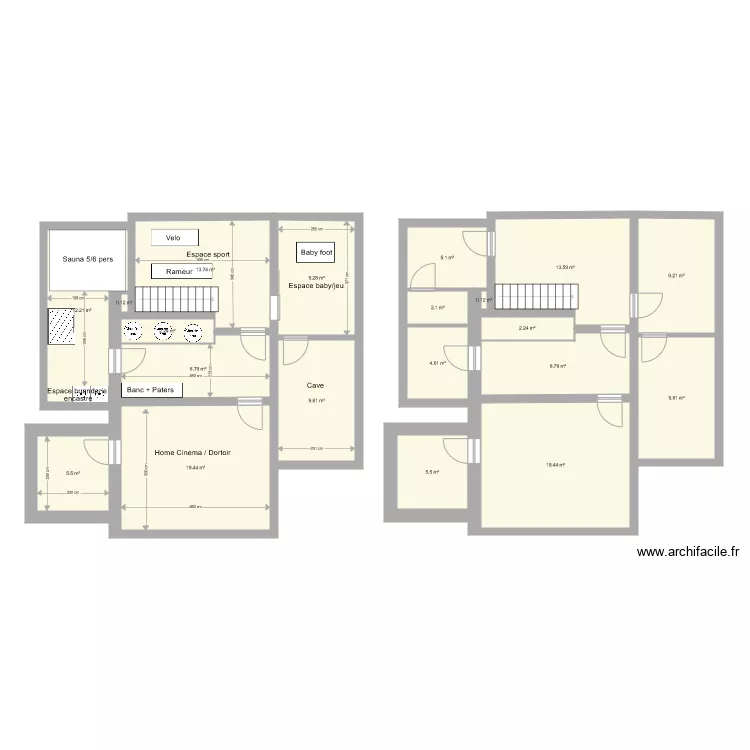 Chalet Chamonix SousSolv2. Plan de 