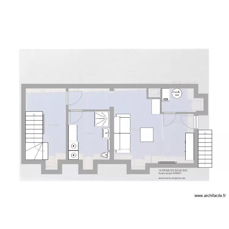 19 ERABLES SOUS SOL 020621. Plan de 