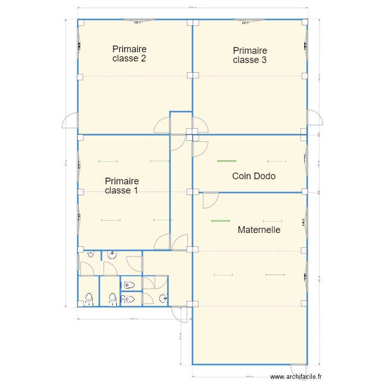 Ville de Philippeville bloc 0306. Plan de 0 pièce et 0 m2