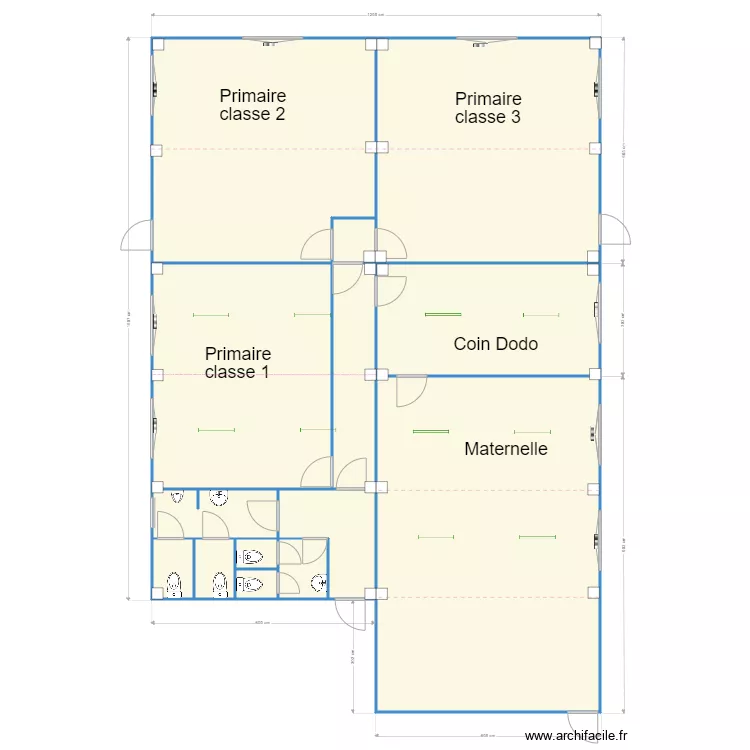 Ville de Philippeville bloc 0306. Plan de 