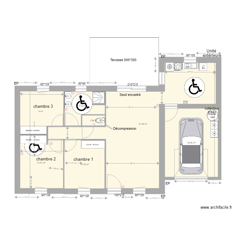 planavecsurfaces17112018. Plan de 0 pièce et 0 m2