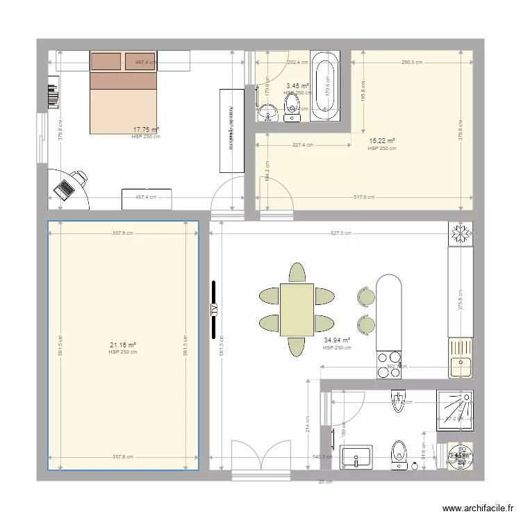 house 2. Plan de house 2. Plan de